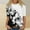 Black, variant on Sakmal T Shirts for Women Graphic Crew Neck Ladies Tops Under $5