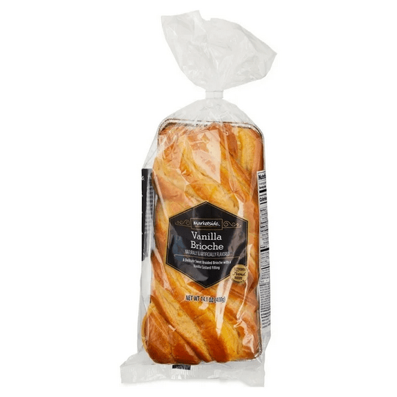 Marketside Vanilla Brioche Bread, Shelf-Stable, Regular, 14.1 oz