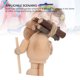 thumbnail image 5 of Adorno De Casa De Muñecas En Miniatura, Adorno De Figura De Casa De Muñecas, Paisaje Natural, Leñador De Madera De Abedul Vívido, Lleva Leña Para La Oficina, 5 of 7