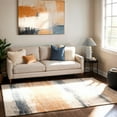 thumbnail image 3 of Adesso Marcey 25" 1-Light Matte Off-White Table Lamp with Taupe Tapered Shade, 3 of 6