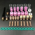thumbnail image 1 of 49pcs Easy Use Welding Torch Kit Practical Accessories Gas Lens+#10 Pyrex Glass Cup For WP TIG 17/18/26, 1 of 9
