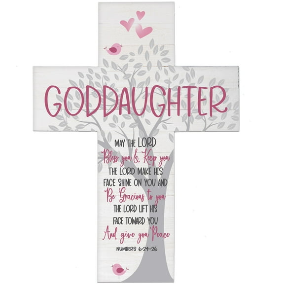 Goddaughter Baptism Wall Cross