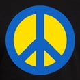 thumbnail image 3 of CafePress - Peace Ukraine T Shirt - Men's Fitted T-Shirt, 3 of 4