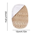 thumbnail image 3 of Natural Loofah Sponge With Wood Pulp Cottons Layer Dualed Sided Exfoliating Cleaning Pad For Kitchen And Bath Use, 3 of 6
