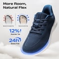 thumbnail image 3 of Bruno Marc Men's Hands Free Slip on Rommy Toe Walking Shoes Lightweight Breathable Comfortable Casual Sneakers, 3 of 6