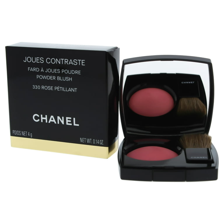 Chanel Joues Contraste Powder Blush - 330 Rose Petillant , 0.14 oz Blush 