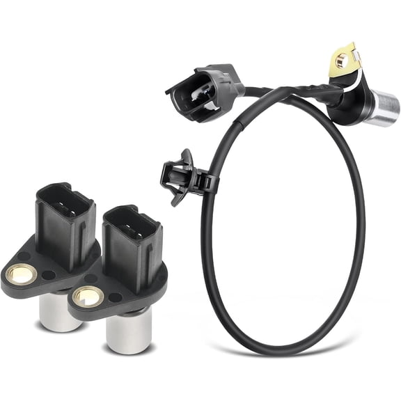 A-Premium 3-PC Engine Camshaft Crankshaft Position Sensors Compatible with Toyota Corolla 1998-2008, Celica 2000-2005, Matrix 2007-2008, MR2 Spyder 2000-2005 & Chevrolet Prizm & Pontiac Vibe, 1.8L