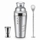 thumbnail image 1 of Cocktail Shaker Stainless Steel Set Of 3 Cocktail Shakers, 1 of 5