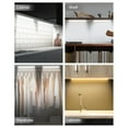 thumbnail image 6 of Under Cabinet Lights Plug-in, 3 Pack x 12inch LED Under Cabinet Lighting, Dimmable Plug-in Light Bar for Desk, Under Kitchen Counter LED Lights,With remote control, Cold White 6500K, 6 of 7