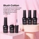 thumbnail image 5 of Set de esmaltes de uñas en gel Beetles Pink, 6 colores Nude Baby Pink, 5 of 6