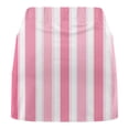 thumbnail image 3 of Qgtaibl Women's Striped Tennis Skirt High Waisted 2 in 1 Athletic Skorts with Built-in Shorts Plus Size Loose Fit Summer Workout Skorts A Multicolor XXXL, 3 of 5