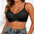 thumbnail image 2 of Yutgune Plus Size Bras For Women Jelly Wireless Full Coverage Scalloped Support For Older Women Bralette, 2 of 5
