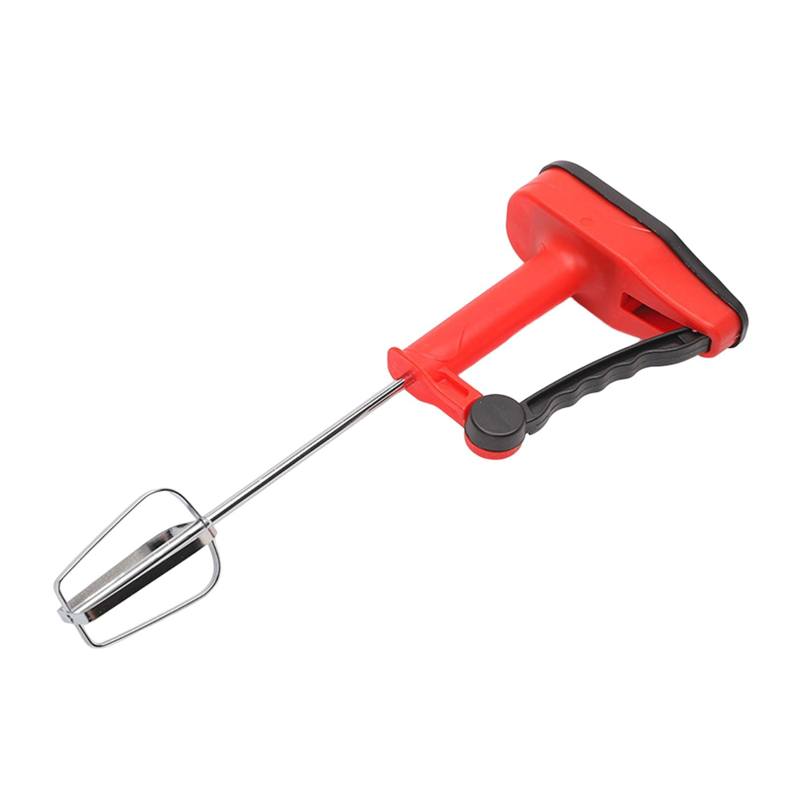 Manual Egg Beater Hand Held Stainless Steel Semi Automatic Egg