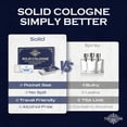 thumbnail image 4 of THEMANCODE Solid Cologne for Men, 4 Pack Solid Perfume with Cedarwood, Sandalwood, Clary Sage & Vetiver, Travel-Friendly Mens Cologne Gift Set, Father’s Day Gifts for Dad, Husband & Him, 2 oz, 4 of 8