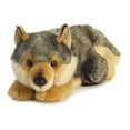 thumbnail image 3 of Aurora - Medium Gray Miyoni - 11.5" Wolf - Realistic Stuffed Animal, 3 of 5