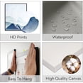 thumbnail image 6 of Mountain Canvas Prints Blue Ink Wash Mountain View Abstract Wall Art Paintings 6PCS Unframed Artwork for Bedroom Living Room Apartment Dorm Decorations colorful, 6 of 7