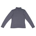 thumbnail image 1 of Nui Organics RWS 100% Merino Wool Mock Neck Base Layer Women Shirt - Naturally Soft, Breathable & Odor Resistant Mock Neck Tops For Women, 1 of 5