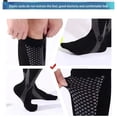 thumbnail image 4 of Men Women Socks Elastic Sports Socks Football Running Stockings Climbing Cycling Tennis Compression Socks 20-30Mmhg, 4 of 6