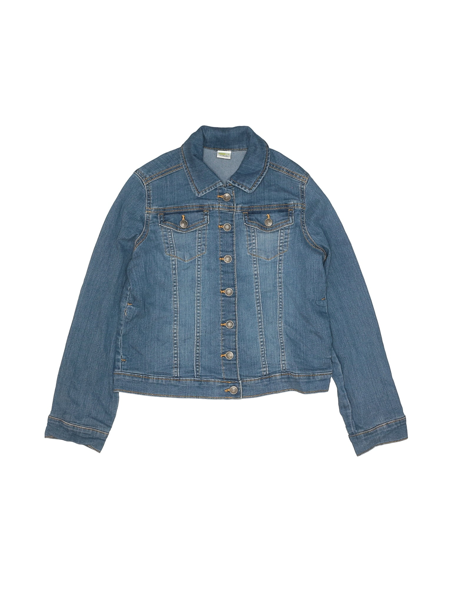 girls denim jacket size 10