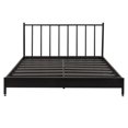 thumbnail image 1 of Cama queen size Clemente - Negro Weik Contemporáneo, 1 of 6