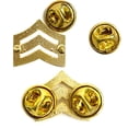 thumbnail image 4 of USA Army First Class Sergeant Collar Lapel Pin Insignia Military Veteran Hat Pin, 4 of 6