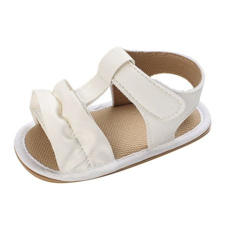 

JDEFEG Toddler Boys Slides Summer Children and Infants Toddler Shoes Boys and Girls Sandals Flat Bottom Light Open Toe Comfortable Solid Color Quilted Stocking Hat White 13