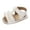 White, variant on Aayomet Summer Children And Toddler Shoes Boys And Girls Sandals Flat Bottom Light Open Toe Size 9 Girls Sandals,White 4