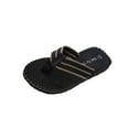 thumbnail image 3 of dgysar Men Summer Flip Flops Fashion Non-slip Breathable Sandals Yellow Black Size 40-44 for Outdoor Beach Pool Daily Casual Use Black 41, 3 of 8