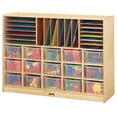 thumbnail image 4 of Sectional Cubbie-Tray Mobile Unit - with Colored Trays, 4 of 6