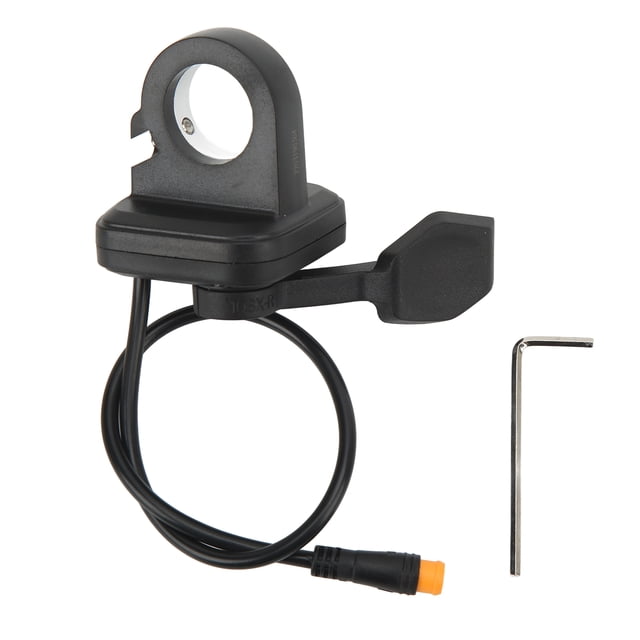 Acelerador de acelerador de pulgar para bicicleta eléctrica, acelerador de dedo con conector impermeable para 12V, 24V, 36V, 48V, 52V, 60V, 72V YUNYI BRAND Deportes