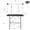 1#Black, variant on Blue Heavy Duty Pet Grooming Table 46", Stainless Steel with Adjustable Arm & Clamps, 300Lb Capacity, Non-Slip Surface, Foldable Design