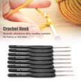 thumbnail image 2 of Hilitand Crochet Hook Set, Soft Crochet Hook, For Heavy Line Beginner Girlfriend Mom Thin Line, 2 of 8