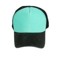 thumbnail image 2 of LEKODE Womens Hats Baseball Caps Flat Hats for Men 4th of July Hats Trucker Hat Beach Hat for Women Running Hats for Men Dry Fit Caps for Women Mint Green One Size, 2 of 6
