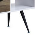 thumbnail image 4 of Benjara Coffee Table with Melamine Paper Veneer Top and 1 Drawer, White, 4 of 5