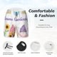 thumbnail image 3 of Fotbe Watercolor Gnome Garden Traje de Baño para Hombre – Shorts de Natación de Secado Rápido con Forro y Bolsillos-Medium, 3 of 6