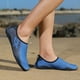 thumbnail image 5 of Zapatos De Vadeo 1 par de zapatos acuáticos transpirables sin cordones para la playa para adultos unisex (azul 43) Tmvgtek Para Estrenar, 5 of 8