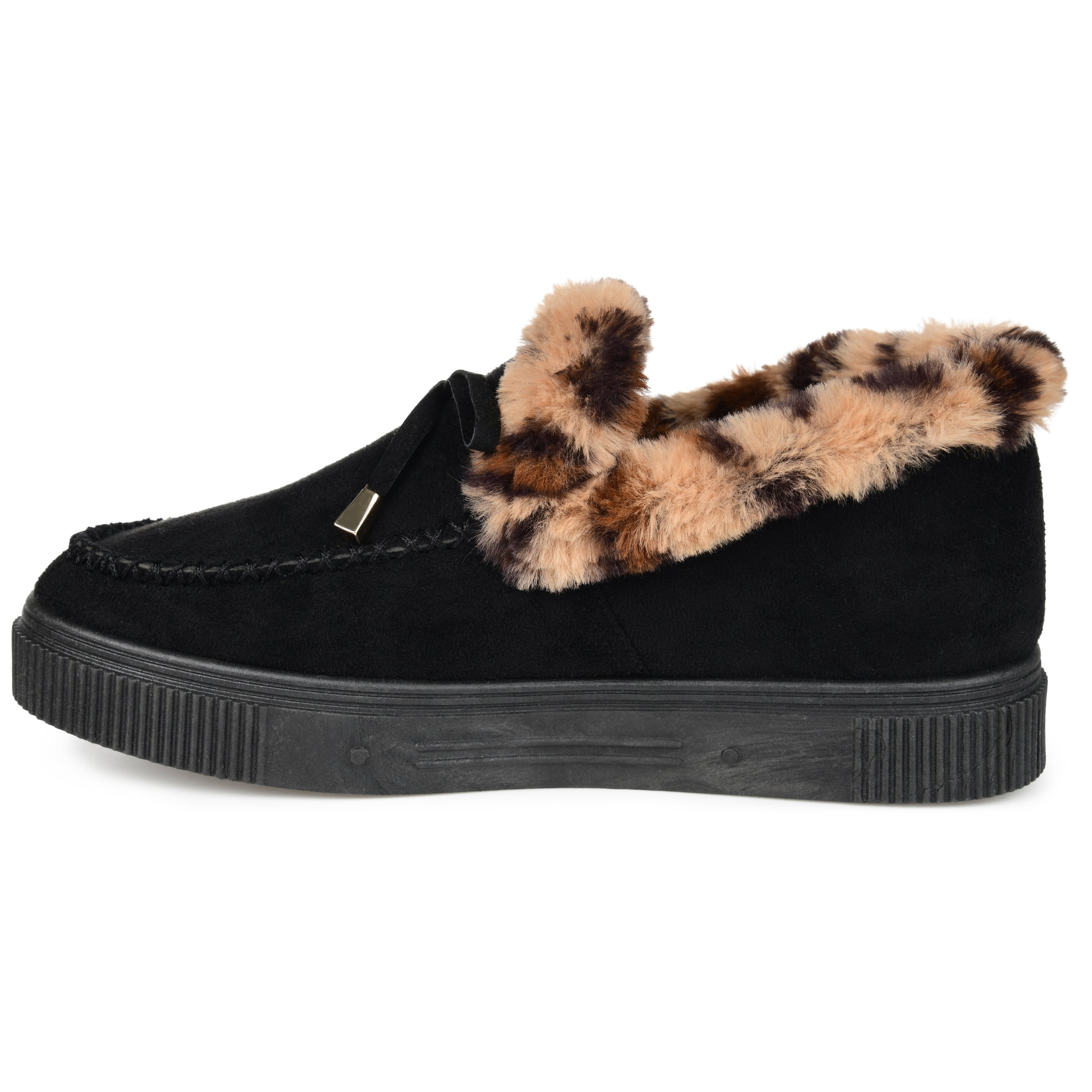 brinley co faux fur slippers