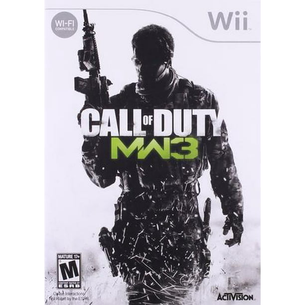 Activision Call Of Duty Modern Warfare 3 Nintendo Wii Walmart Com Walmart Com