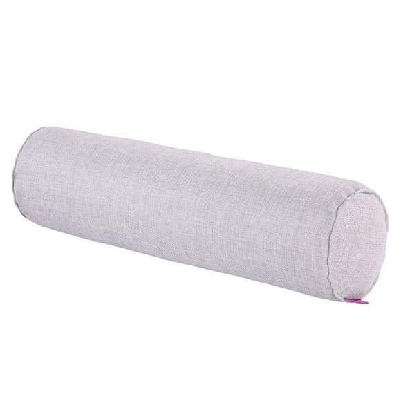 XmhyTop-A 16"x6"Car Round Neck Pillow with Washable Cotton Cover Pillow Provides Best Support .(Silver Gray)