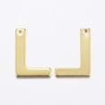 thumbnail image 2 of 10Pcs Letter Charms 304 Stainless Steel Charms Letter.L Pendant Real 18K Gold Plated, 2 of 2