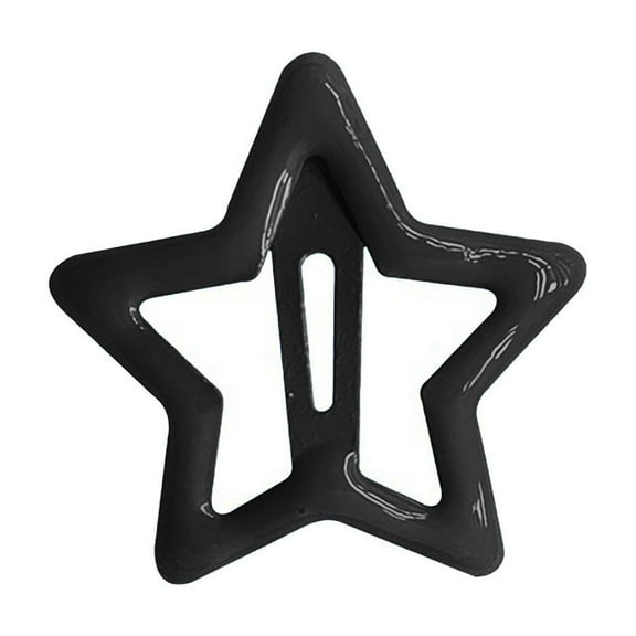 Star Hair Clips for Girls Metal Barrettes Cute Hair Accessories Non- Hairpins Style Hair Clips for Women and Kids