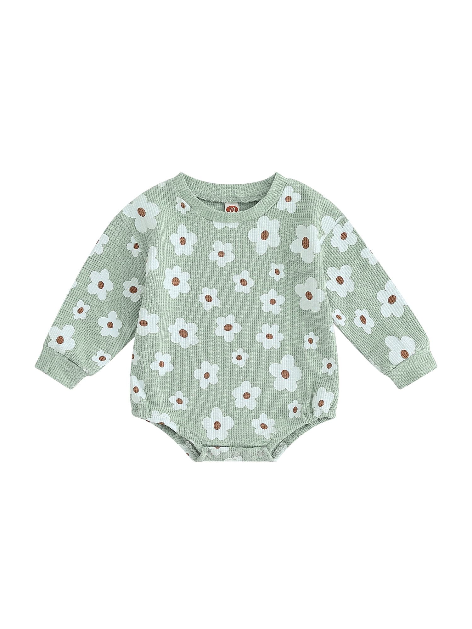 Wolfpack Layered Sleeve Baby Romper main image 1