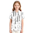 thumbnail image 5 of Abcomgle Boys Polo Shirt Size 7 Short Sleeve Pique Polo Shirt Button Down Striped School Uniform Shirts Basic Collared Dress Shirts for Boys, 5 of 8