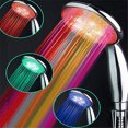 thumbnail image 4 of 7 Colour LED Automatic Changing Bright Light Water Bathroom Home Shower Head, 4 of 10