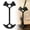 Black, variant on 1 Pack Aluminum Fishbone Tent Stakes Deck Nail Anchor Pegs Guyline Tensioners for Camping Hiking Outdoor Awning, Black