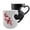 A, variant on Color Changing Mug, Heart-Shaped Color Changing Magic Ceramic Mug, Funny Valentines Coffee Cup With Heart Handle, Surprise Design When Filled With Hot Beverage, Romantic Gift for Women Mom Her, A