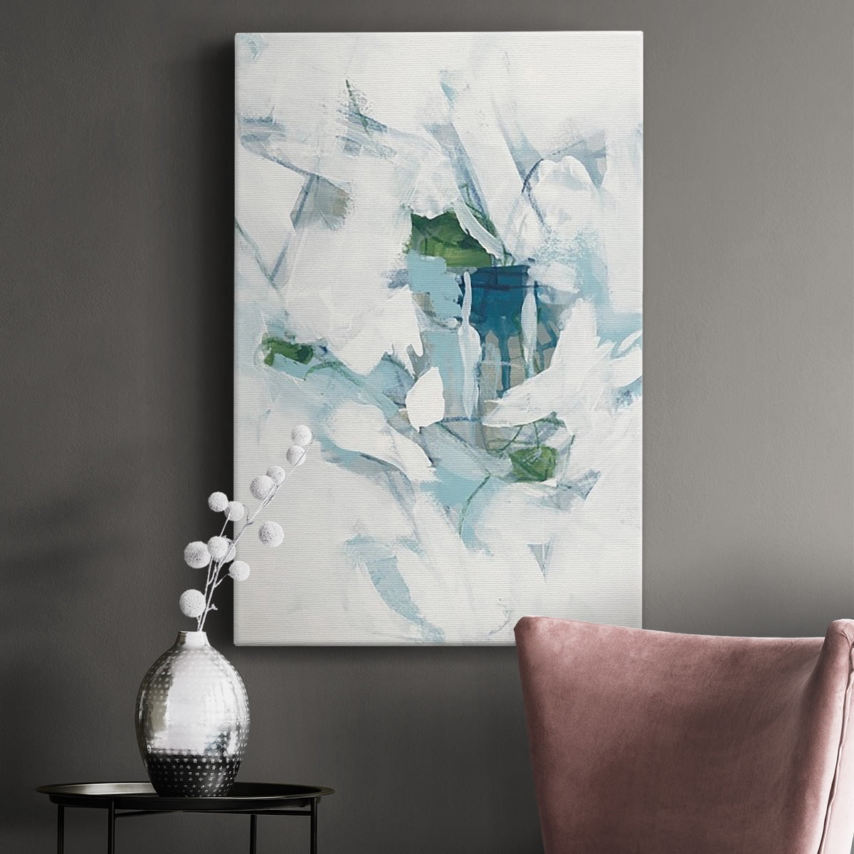 Ice Cavern III Premium Gallery Wrapped Canvas - Ready to Hang