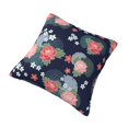 thumbnail image 3 of YFYANG Square Decorative Throw Pillow Case (Without Pillow Insert), Vintage Floral Patterns Bedroom Sofa Car Cushion Cover, 20"x20", 3 of 9