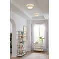 thumbnail image 4 of Progress Lighting Inspire 1-Light LED Flush Mount, Brushed Nickel, Linen Shade, 4 of 7