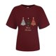 thumbnail image 4 of Blusas para las Mujeres Casual, Navidad Impresión Cuello Redondo Blusa de Moda, Fiesta de Fiesta Camiseta Top, 4 of 8